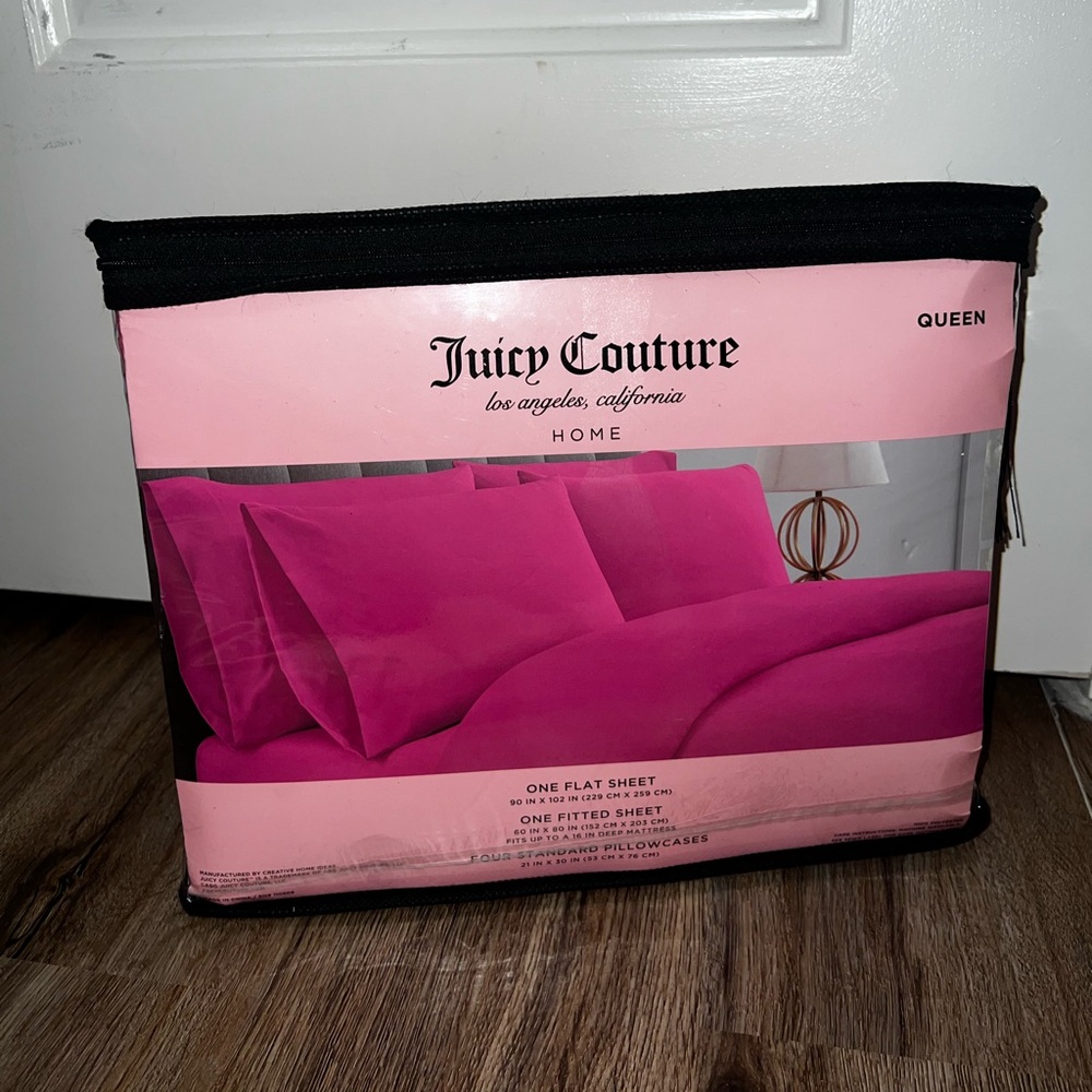 Juicy Couture Queen Bedding Sheets